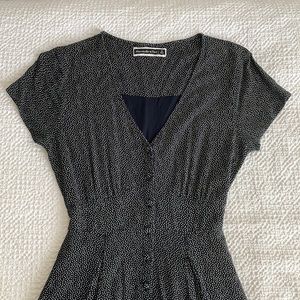 Abercrombie & Fitch Button-Up Mini Dress